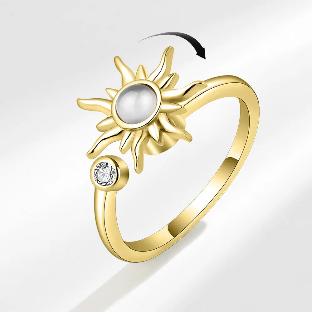 Aura Sunflower Ring