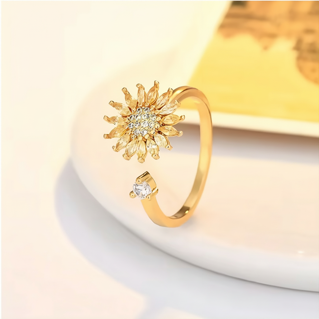 Aura Solar Bloom Ring (Pago contra entrega)